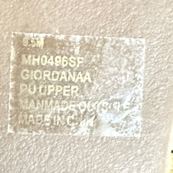 Mia Stylish Tan Wedge Sandals. Size 9.5 - Picture 5 of 6